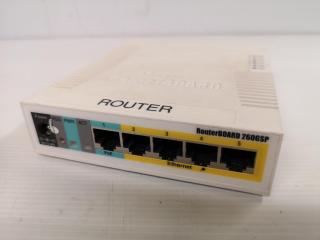 6x Assorted Network Switches and Routers