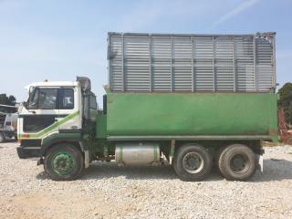 1996 Nissan 6 x 4 Tipper with Silage Box