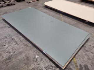 2 Panels of Grey Laminated MDF (18mm)