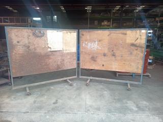 2 x Mobile Ply Panels