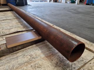 4.4m Hollow Sterl Pipe, 165mm Diameter