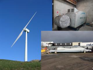 Windflow 500KW Wind Turbine (Christchurch) and Blades (Auckland)