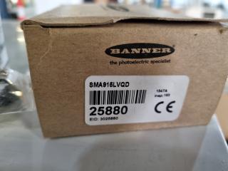 Banner Value-Beam Photoelectric Retroreflective Sensor