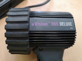 Spectroline uVision 365 Deluxe UV-A Ultraviolet LED NDT Inspection Lamp