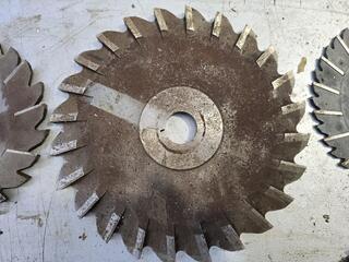 Assorted Blade Milling Cutters 