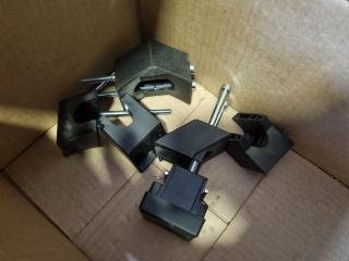 Assorted Machine Safery Fencing Cage Components