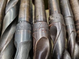 23x Morse Taper No.2 & No.1 Drills, Metric Sizes