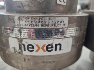 3x Nexen Air Engaged Shaft Mount Friction Clutches