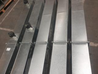 5 x Lengths Galvanised Straight Duct