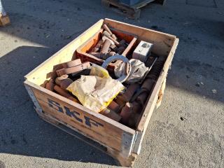 Crate of Assorted Machine Tooling
