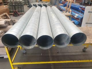 5 x Lengths 250mm Spiral Tube