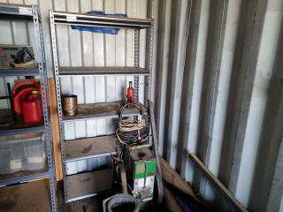 Adjustable Metal Storage Shelf Assembly
