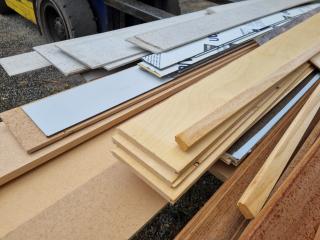 Assorted Wood, MDF, & Other Boards