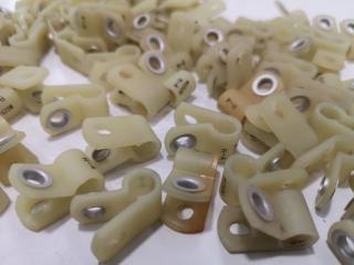 85x Aviation Plastic Loop Clamps for Wire Support Type MS25281 R4