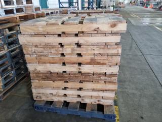 Pallet of Steel Reinforced Wooden Frames