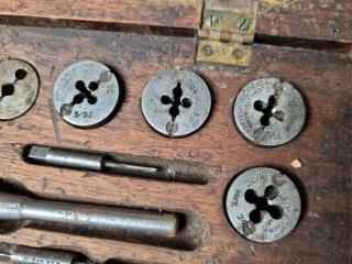 Vintage Antique Thread Tap & Die Set by Wiley & Russell Co