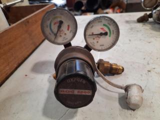 Assorted Lot of Welding Oxygen Regulators