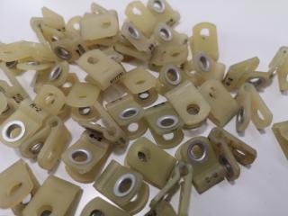 50x Aviation Plastic Loop Clamps for Wire Support Type MS25281 R2