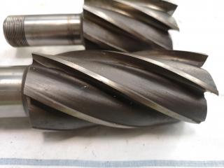 2x Face Milling Cutters, 2" & 50mm Sizes