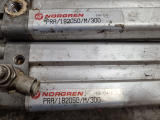 2x Norgren ISO/VDMA Profile Double Acting  Cylinders
