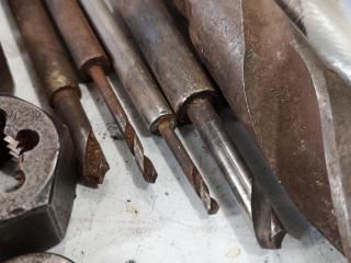 Assorted Mill Drill Bits, Tap & Die Units, Boring Bars & More