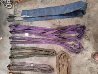 Assortment of Lifting Slings (various lengths)