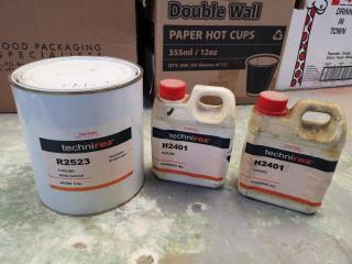 TechniRez R2523 White Gelcoat Tooling Resin & 2x H2401 Hardeners