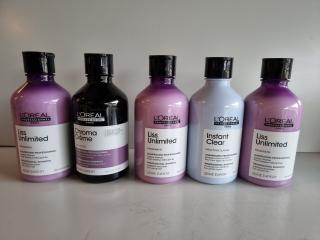 5 Loreal Professional Shampoos