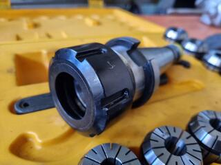 NT40 ER40 Collet Drill Chuck Holder w/ 15x Collets