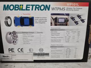 Mobiletron Wireless Tire Pressure Monitoring System Kit 