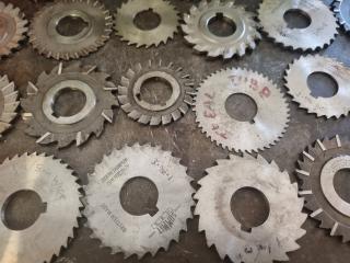 Large Lot of Milling Machine Blades 