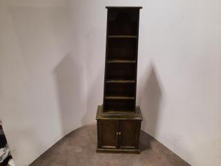Wooden Corner Cabinet/Shelf