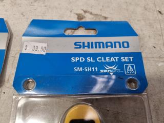 3x Shimsno SPD SL Cleat Sets SM-SH11