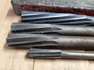 4x Assorted Morse Taper No.3 Reamers