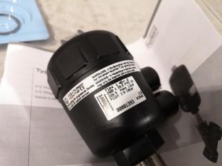 Burkert 20mm Type 2000 Pneumatically Operated 2/2 Way Angled Seat Valve