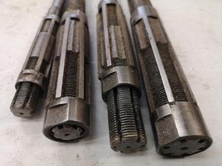4x Assorted Milling Reamers