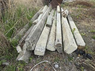 Assorted Concrete Posts