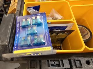DeWalt Stacking Bin and Contents