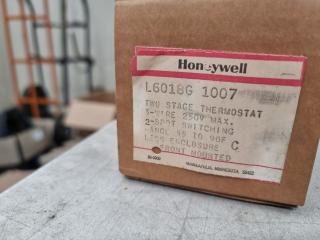 3 x Honeywell L6018G Two Stage Thermostat