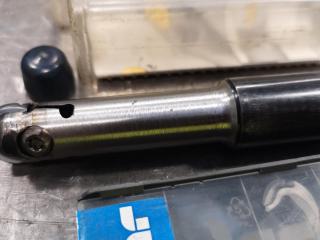 scar Indexable Ball End Mill Cutter, w/ Spare Indexes