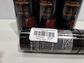 3 Loreal Hair Touch Up Sprays - Mahogany Brown