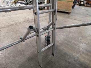 3.3m Tall Industrial Scaffolding Assembly, 2000mm Length