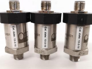 3x Omni Pi600 Series Industrial Pressure Sensors