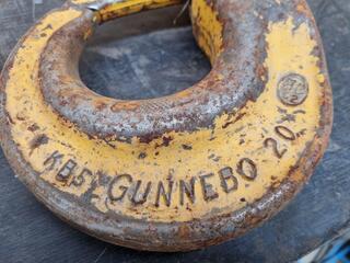 Gunnebo Clevis Self Locking Hook, Damaged