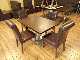 Cafe Table and Four Chairs