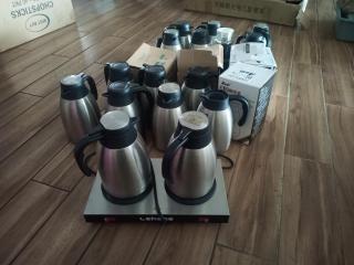 Large Lot of Coffee Pots