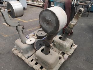 Industrial 3-Phase Linisher w/ Accessories