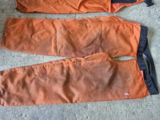 2 Pairs of Clogger Chainsaw Chaps 