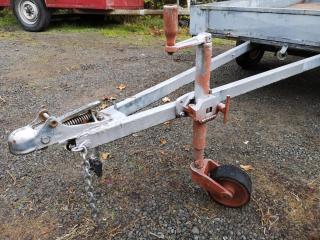 Small Single Axle Trailer, no Rego or WOF