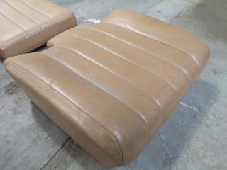 6x Assorted MD 500 Seat Vinyl Cushion Units